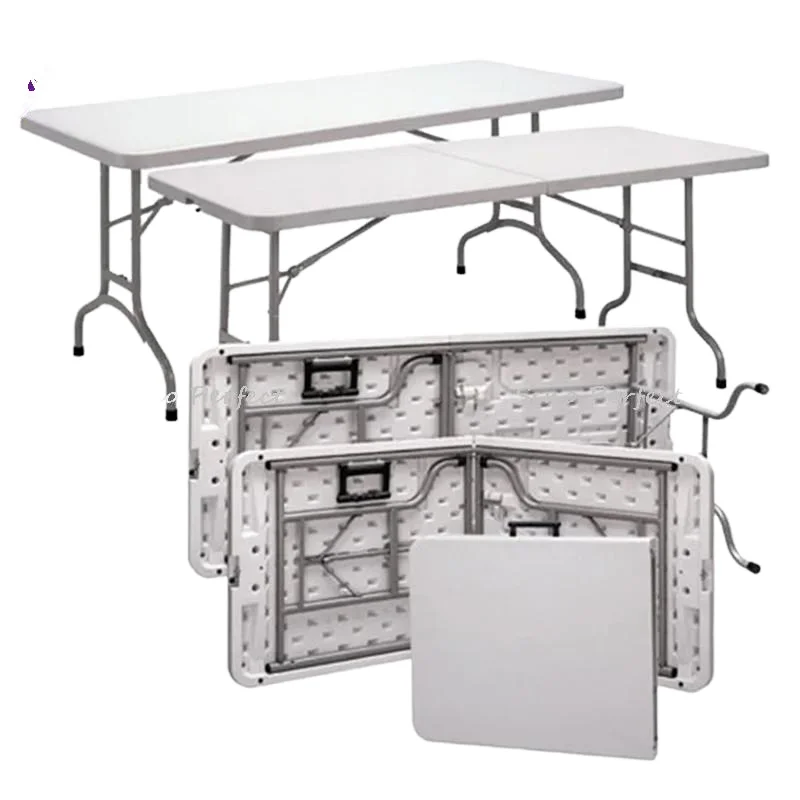 Modern Outdoor Folding Plastic Picnic Table HDPE and Steel with Living Room Kitchen Dining and Outdoor Furniture Applications