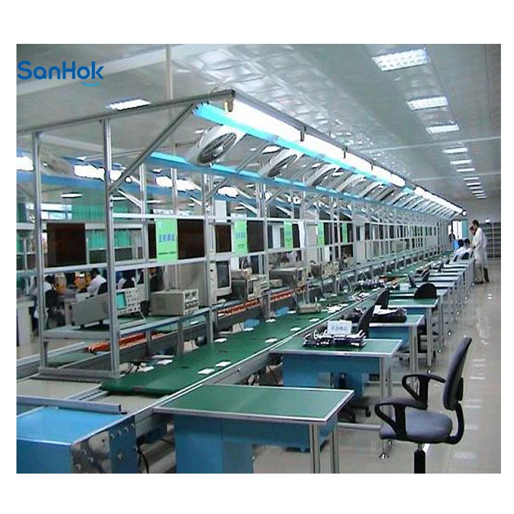 2021 SKD Automatic Conveyor System Mini Power Bank Battery Assembly Line For Electronics Production