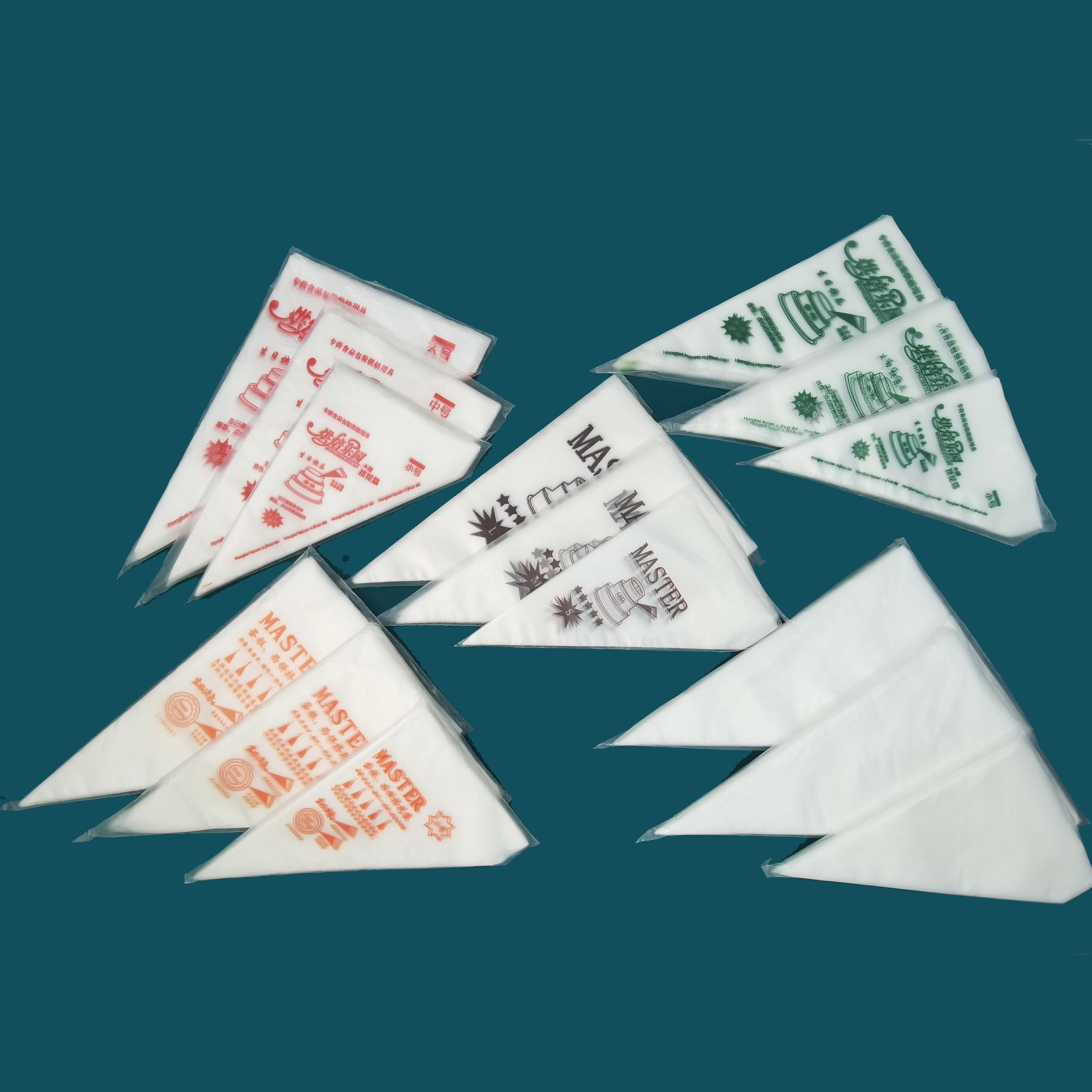 100 pack Baking Decorating Usage Disposable Pastry Icing Piping Bag