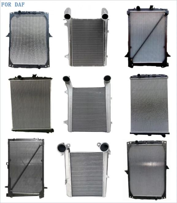 
for MERCEDES BENZ / SCANIA / VOLVO / MAN / RENAULT / DAF over 1000 items truck radiator heavy duty truck spare parts 
