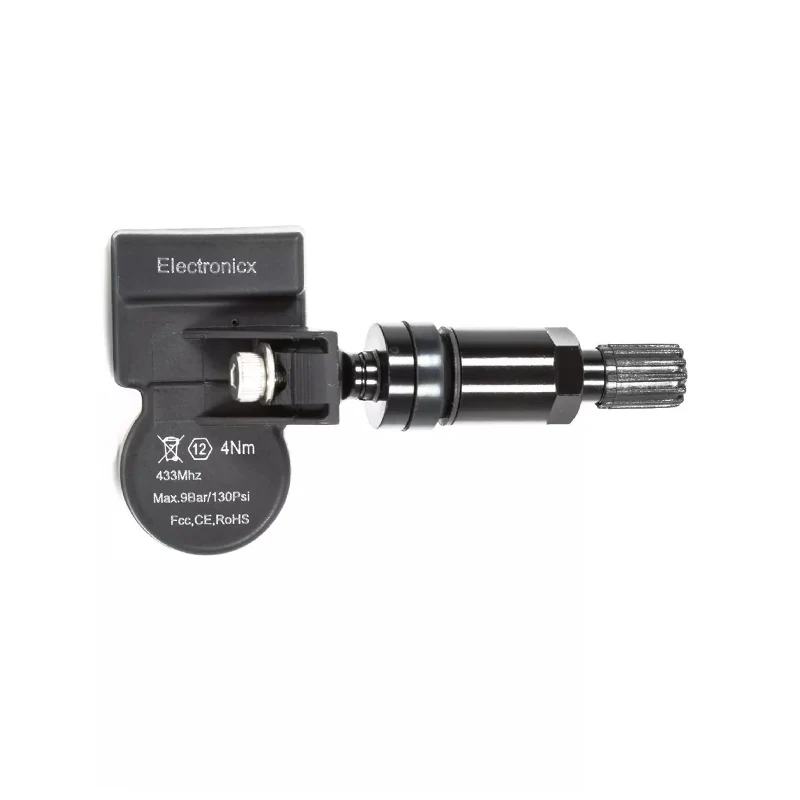 OEM 13581562 for  Opel Vauxhall Adam   4x New TPMS Tire Pressure Sensors with Metal Valve Black