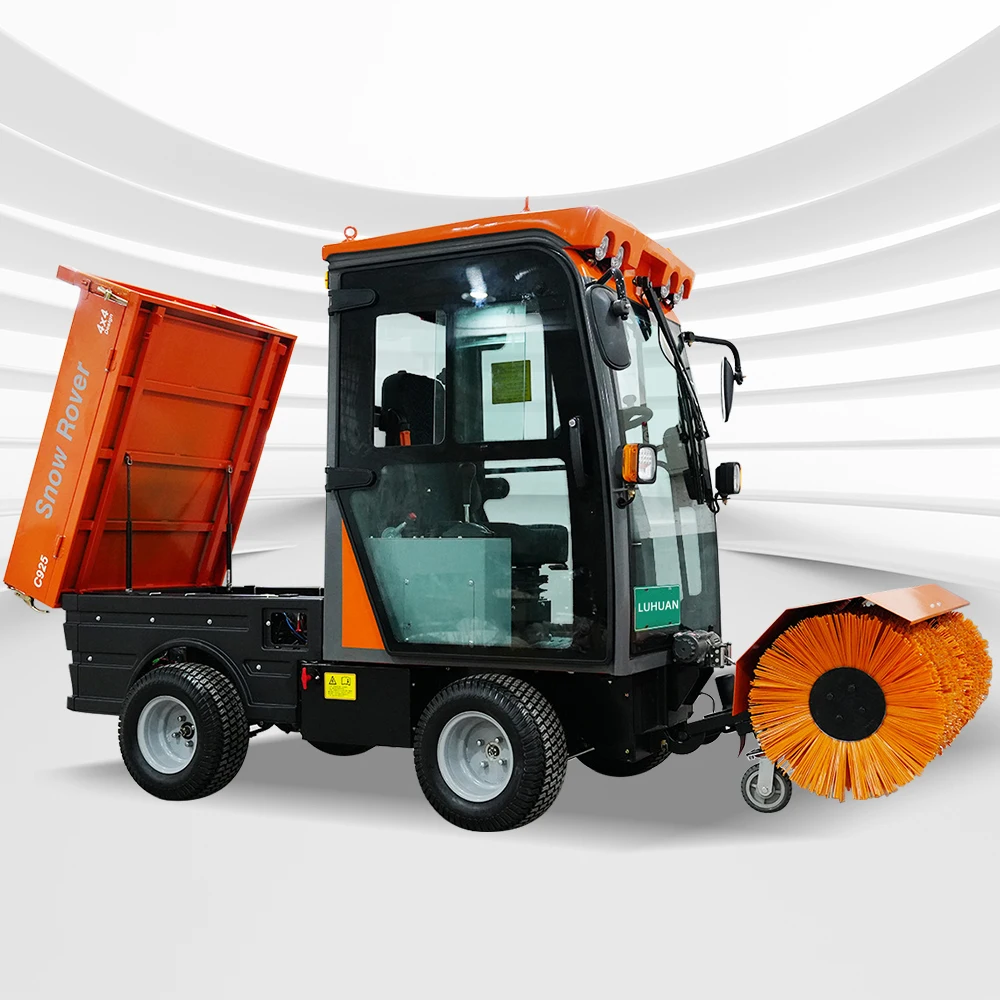 Cab Snow Sweeping Vehicle Snow Specific Snowplow Snow Sweeper Machine Wheel Snowblower