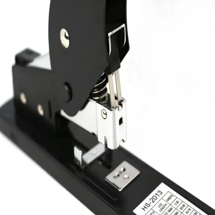 office school Customized on demand good metal large manual quality labor-saving big size heavy duty office flat clinch staples