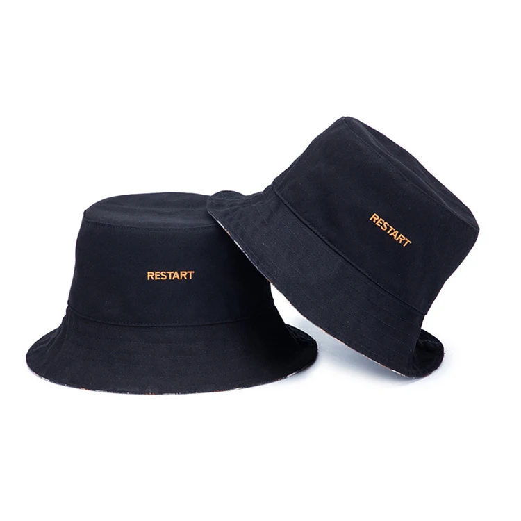 
New innovative products beautifully durable custom black luxury bucket hat 