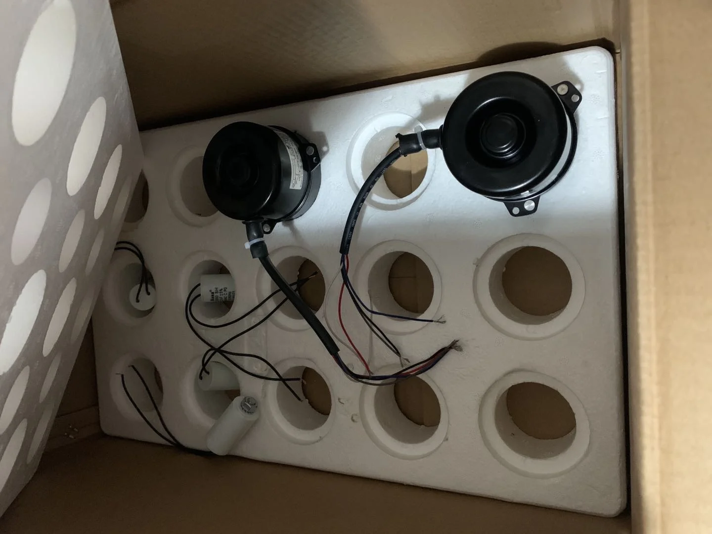  220V 50/60HZ 2 скорости небольшой электродвигатель вентилятора