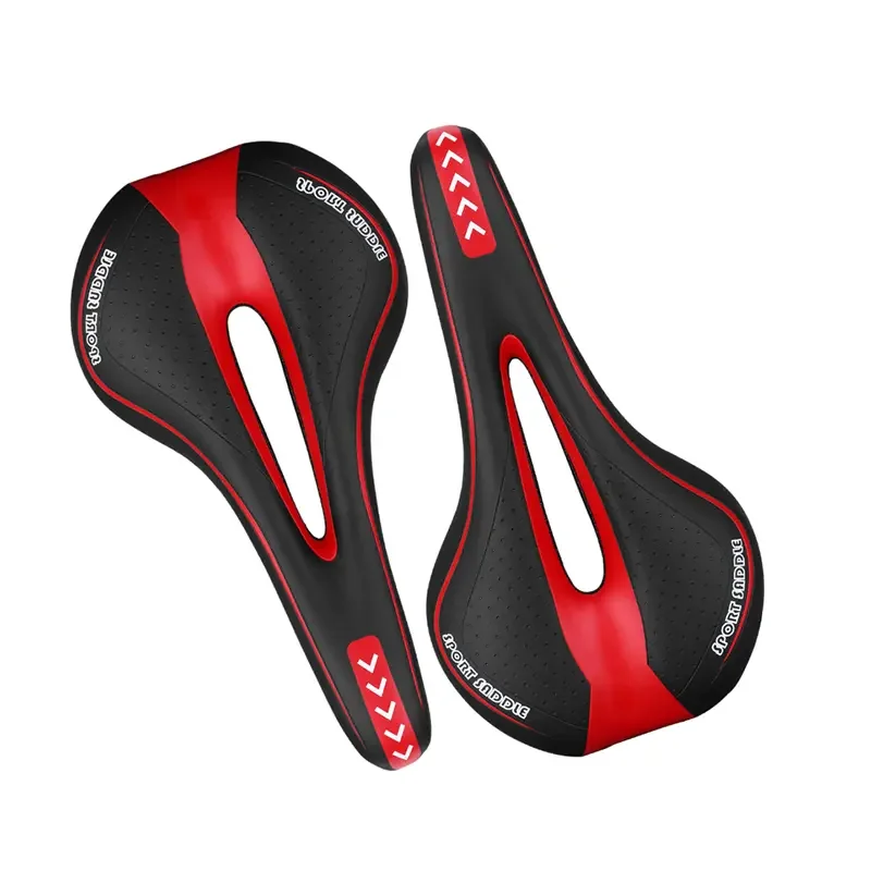 6 Colors Extra Soft Bicycle Saddle Cushion Bicycle Hollow Saddle Cycling Road Mountain Bike Shockproof Seat Bicycle Accessories