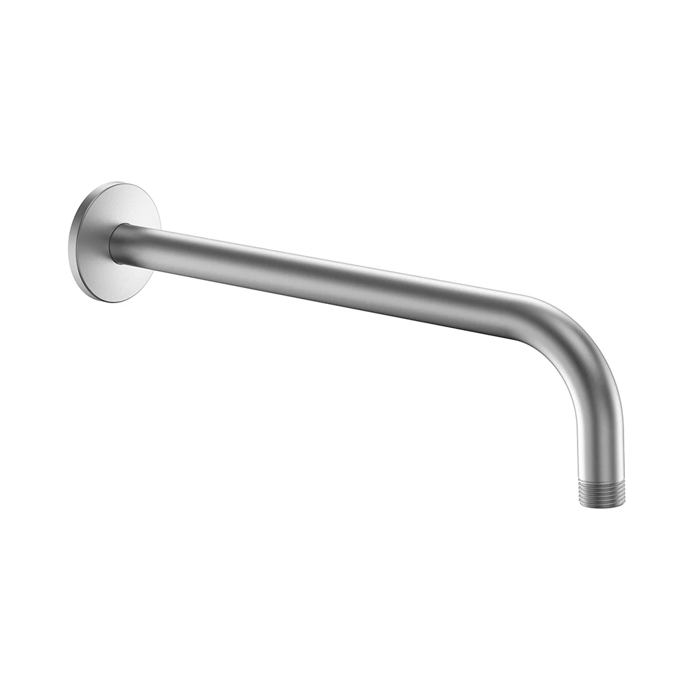 Stainless Steel Wall Mounted Shower Head Arm Flexible Shower Head Pipe Extension Arm