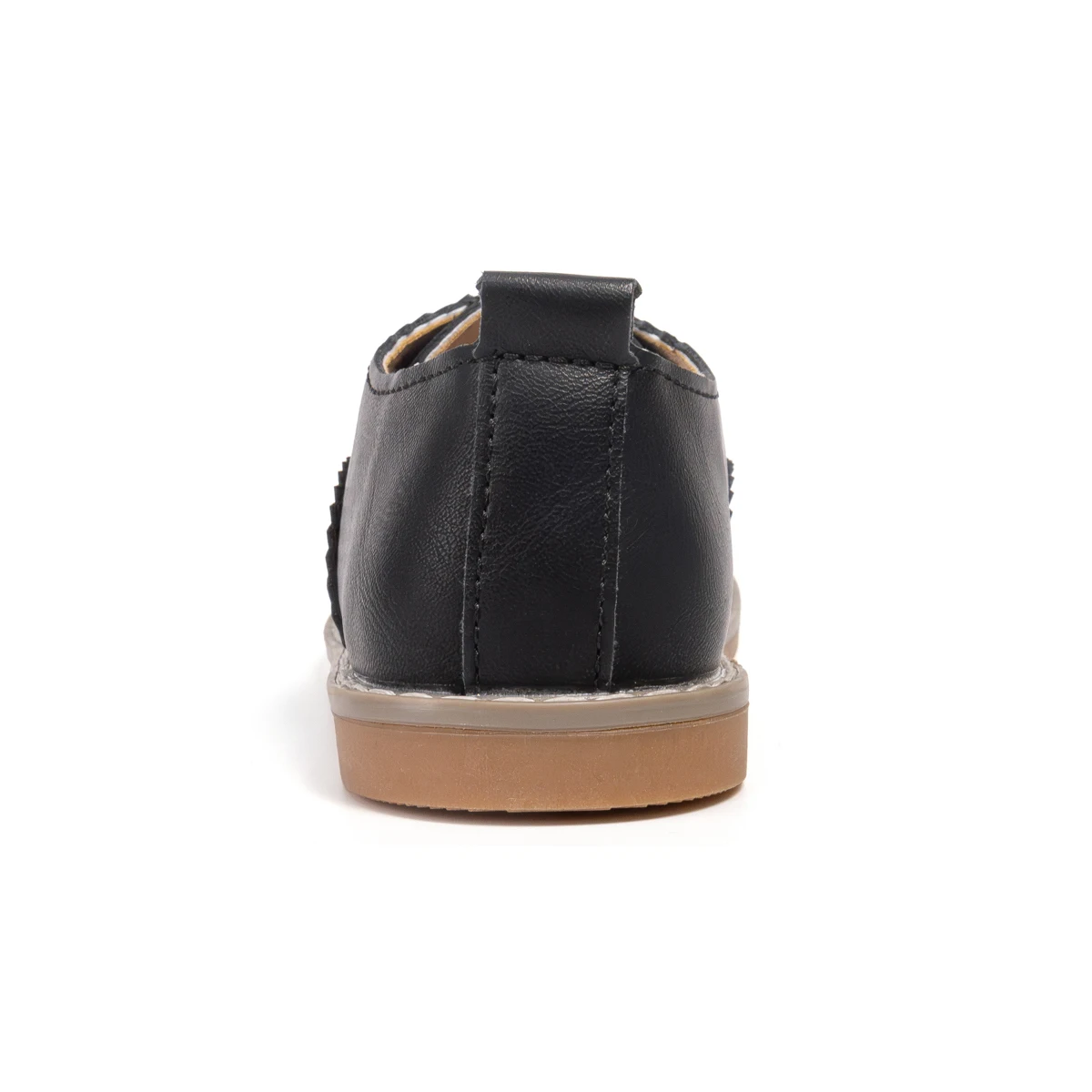 Vintage-Inspired Brogue Shoes For Kids Non-Slip Leatherette Oxford Shoes