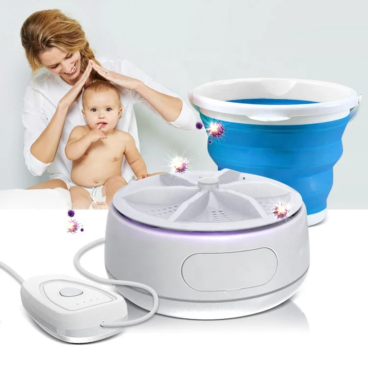 Hot sale home hotel school mini laundry ultrasonic semi auto home folding washing machine