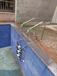 HUAXI wholesale swimming pool equipment Stainless steel pool ladder steps above ground pool ladder
