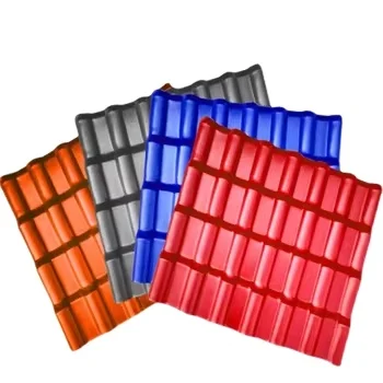 Изоляция Tejas Plasticas Upvc пластик De Plstico ПВХ ASA ПВХ испанская двойная римская плитка ПВХ + традиционное покрытие ASA