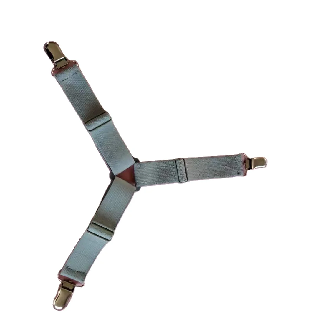 2022 год, оптовая продажа, Amazon, держатель для простыни серого цвета, дубайские ремни, Эластичные подтяжки, захват, держатель, ремни, зажимы, крепления