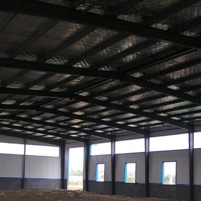 Production and processing prefabricated workshop prefab light steel structure workshop office building steel fabricated building