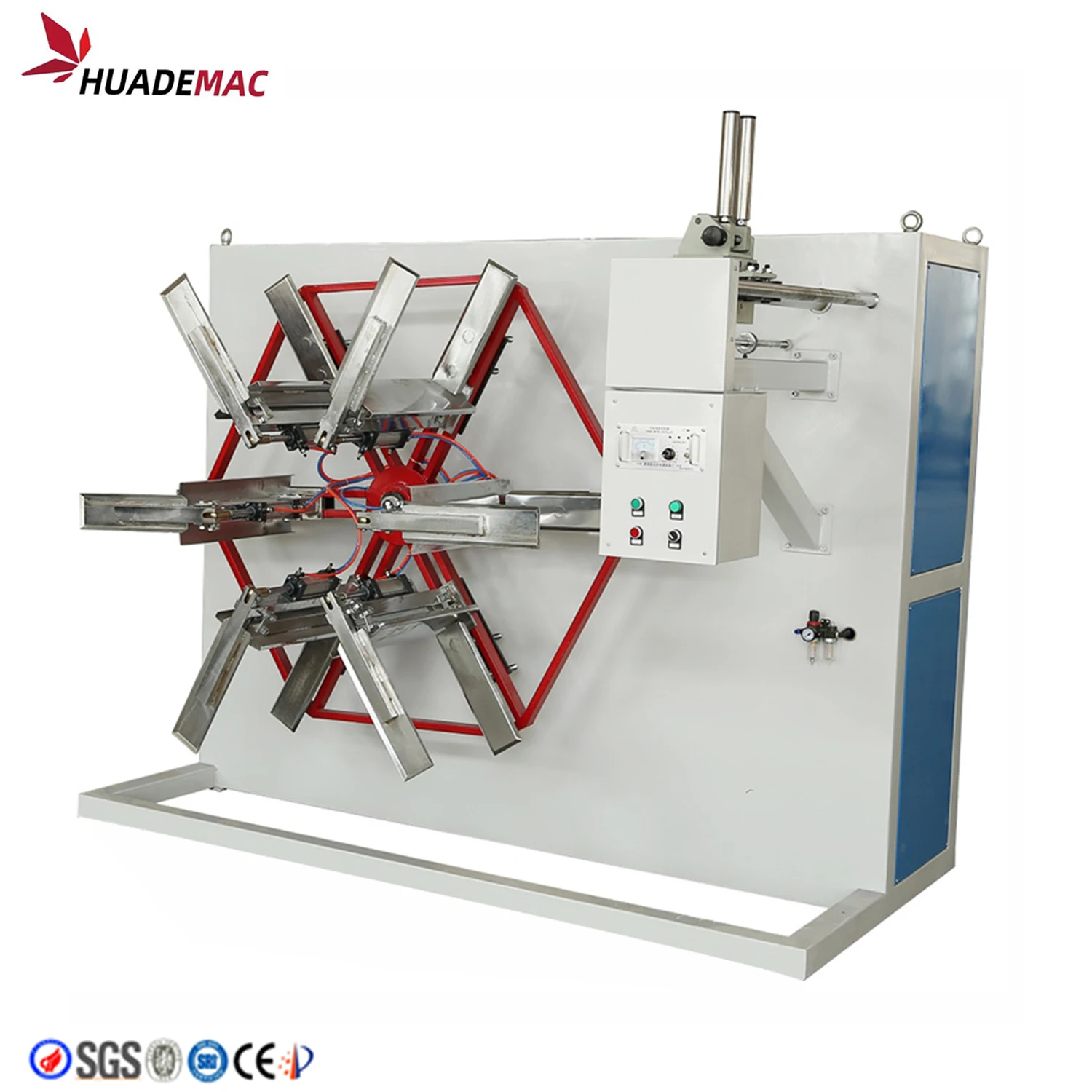 Пластиковая автоматическая намоточная машина/ПА намотка для шлангов и труб, продажа намотки с одним диском
