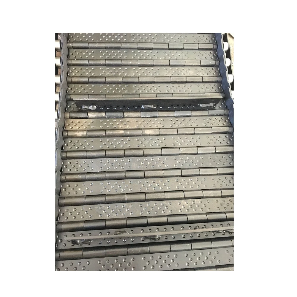 Hinged Belt Chip Conveyor Hinged Conveyor Chain Belt