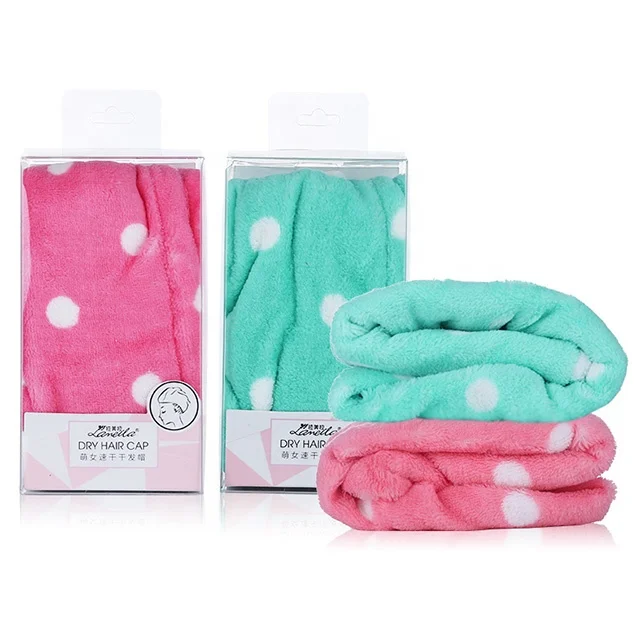 Быстросохнущее Впитывающее твист полотенце из микрофибры для сушки волос салонный тюрбан полотенце