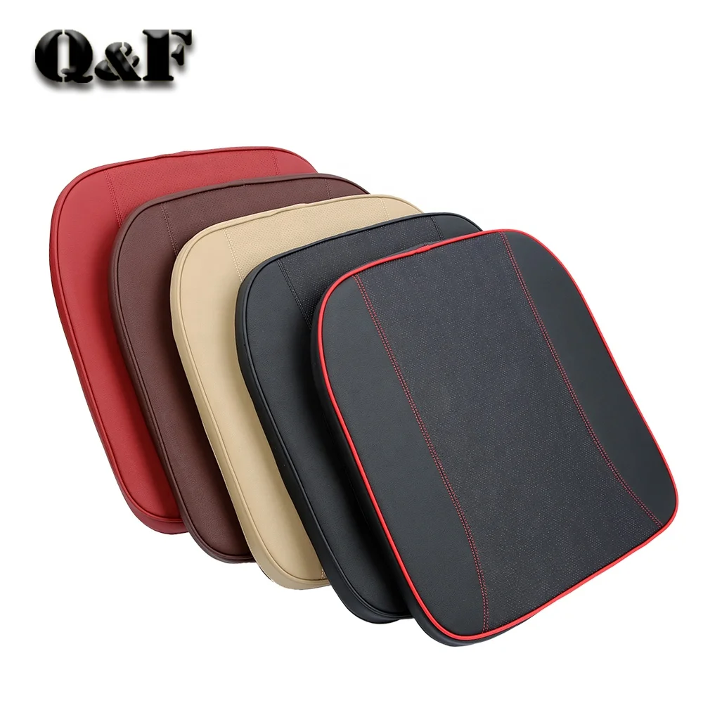 PU leather and memory foam car seat cushion automobile seat pillow for car