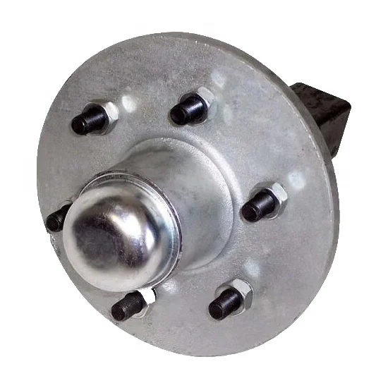 Factory Supply StandardLazy hub stub axle spindle boat  galvanizing marine chassis partswith axle