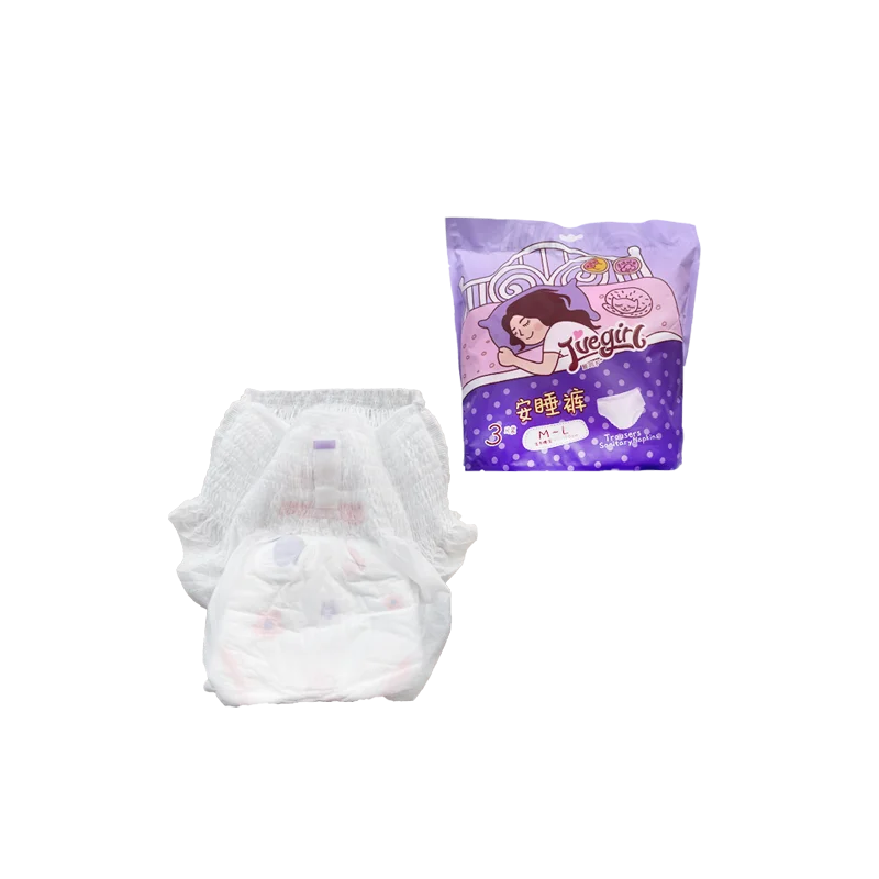 Quanzhou China Factory Lady Care Super Absorbent Disposable Hygienic Menstrual Pants OEM ODM Ultra Soft Cotton  Period Panties