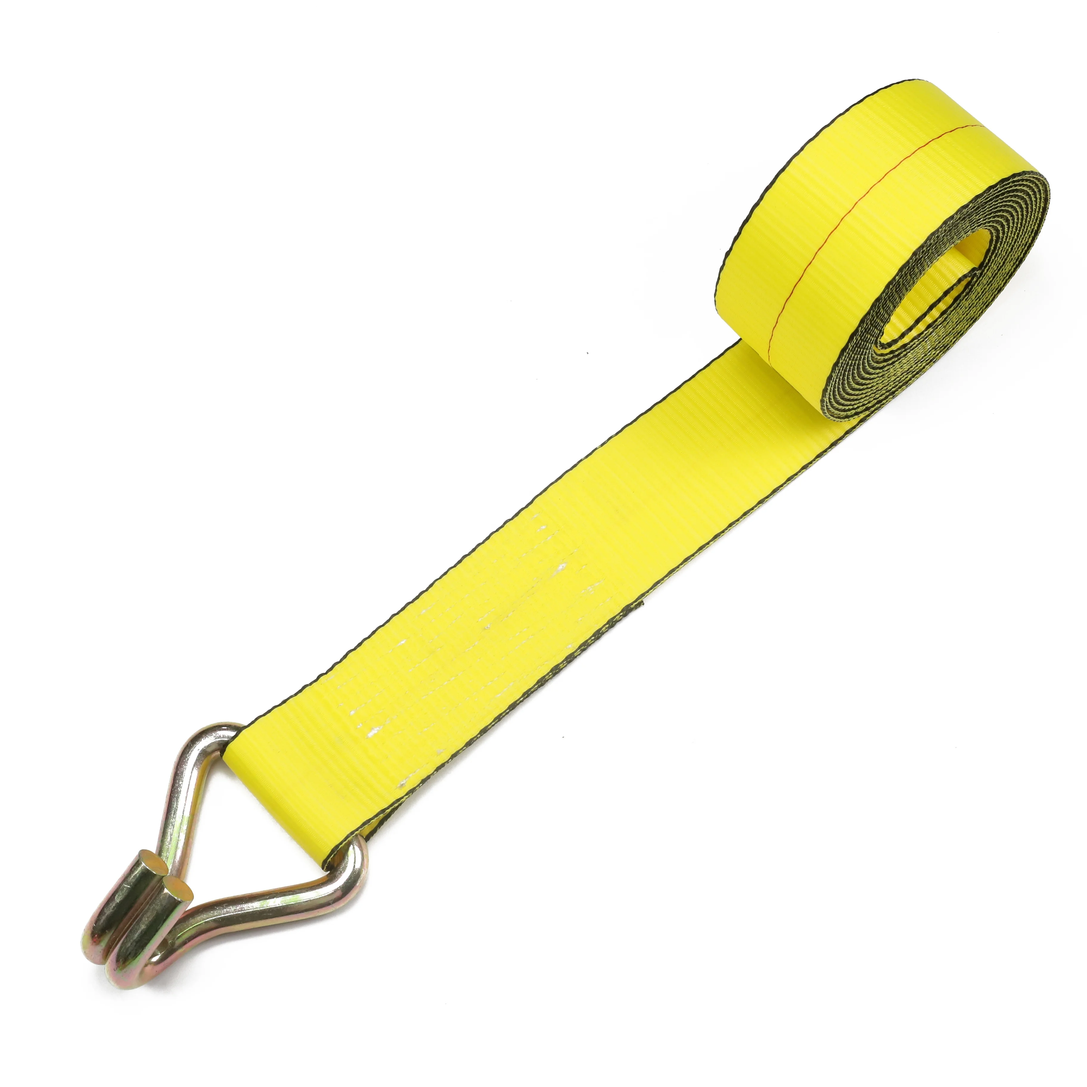 Good Quality Heavy Duty Cargo Lashing 4 Inch Wire Hook Winch Straps