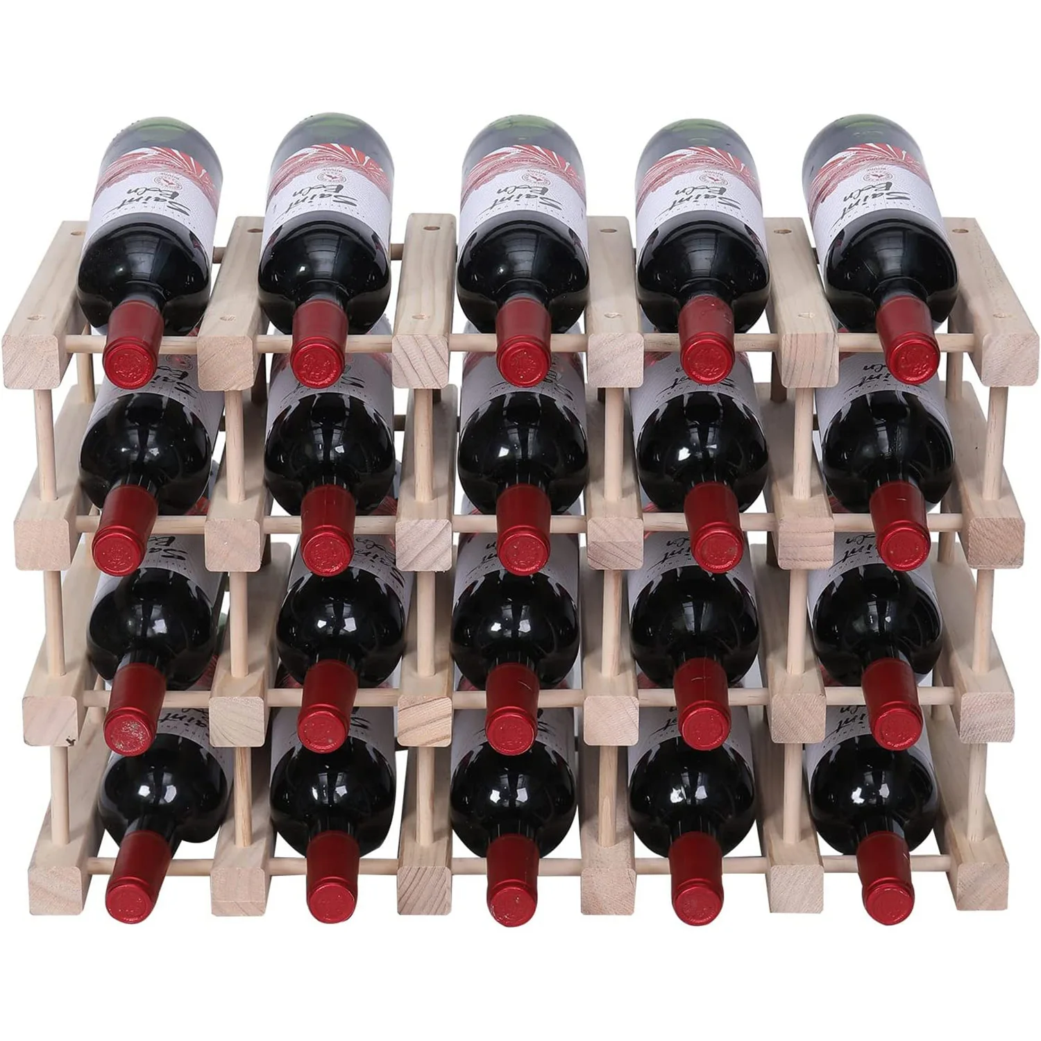 High Quality Wooden Wine Rack Kitchen Furniture Wine Bar Cabinet