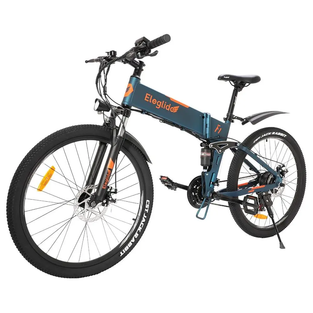 [ Free Duty ] High Quality ELEGLIDE F1 Folding Electric Bike 26 inch Mountain Bicycle SHIMANO Shifter 21 Speeds 85km Max Range