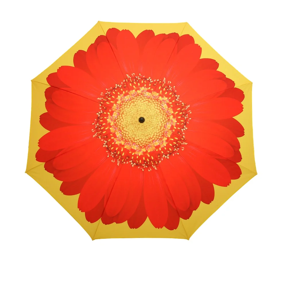 2023 Hot Sale Daisy heat transfer beach umbrella