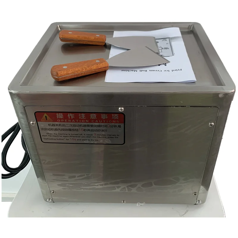 High Quality Cold Plate For Ice Cream Roll Rolled Ice Cream Tray