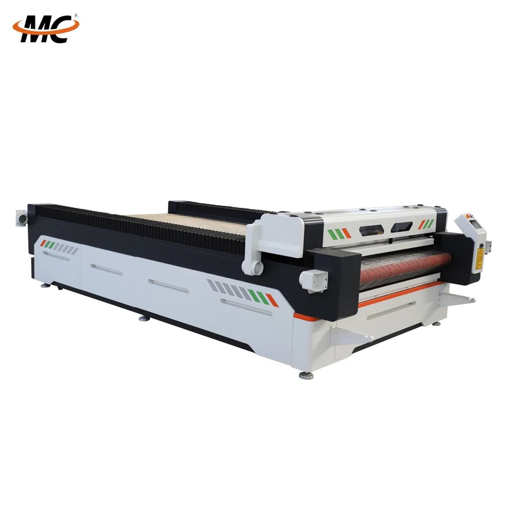 Laser cutting machine 1630/1610 auto feeding cnc textile fabric cloth laser cutting machine