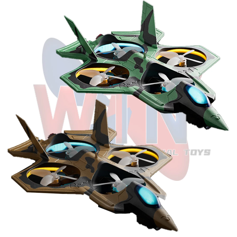 Green Kids Plane Toys UAV 5G EPP Foam RC Glider Vtol Fixed Wing ESC Brushless Toy Aircraft Drone with Camera