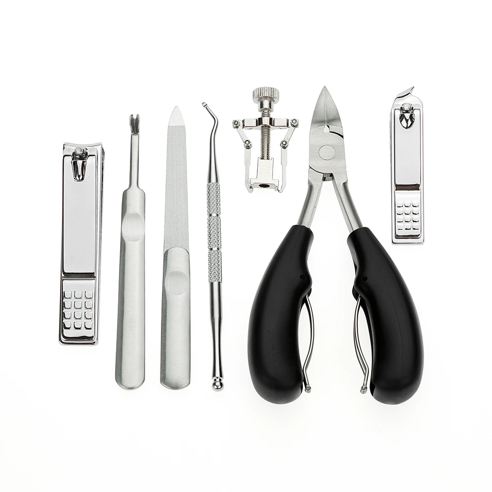 Factory Hot Sales Quality Choice 7 Pcs Nail Cutter Cuticle Clippers Manicure Kit