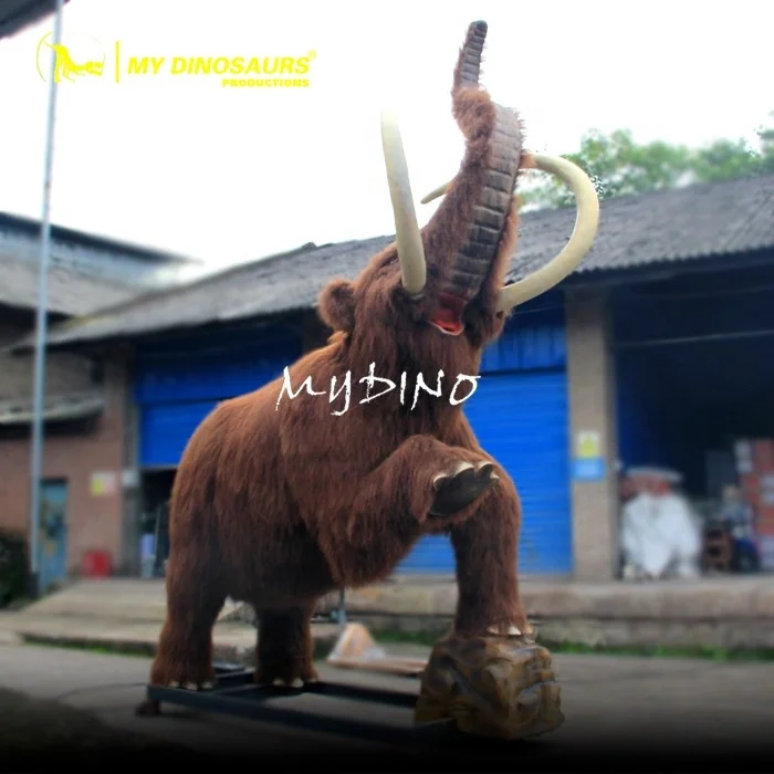 My Dino Life Size Prehistoric Robotic Animal Woolly Mammoth