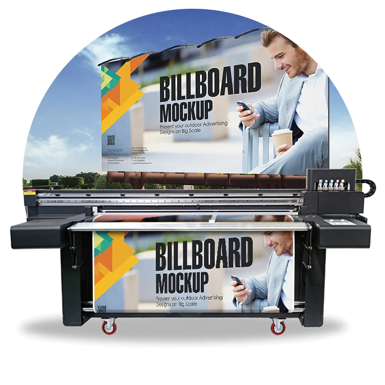 1.6m Hybrid UV Roll To Roll Flatbed All-in-one Inkjet Printer