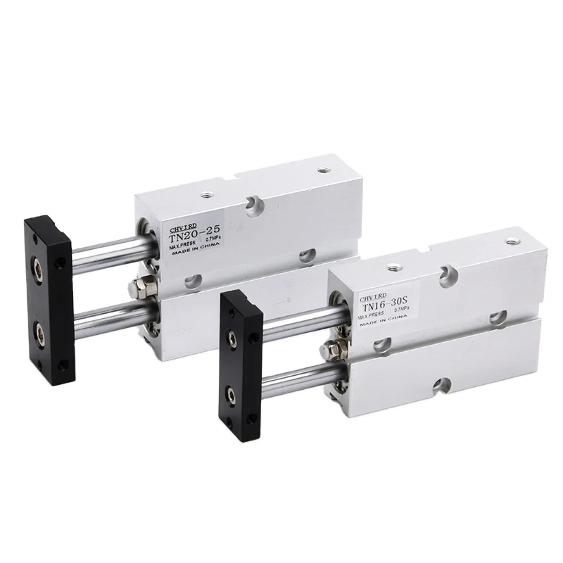 China factory price of  TN /TDA Series double rod pneumatic cylinder with magnetic