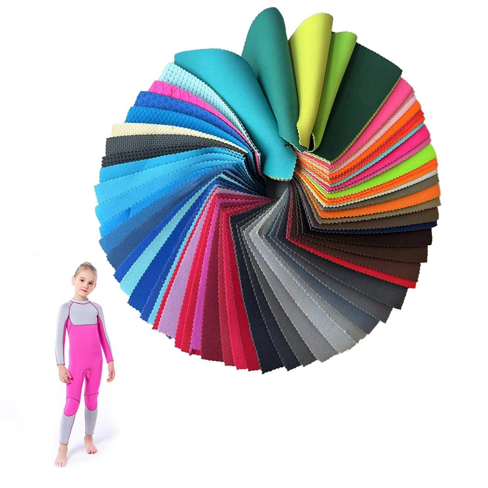High quality chloroprene rubber fabric SBR diving material 1mm 2mm 3mm chloroprene rubber, used for diving suits and sportswear