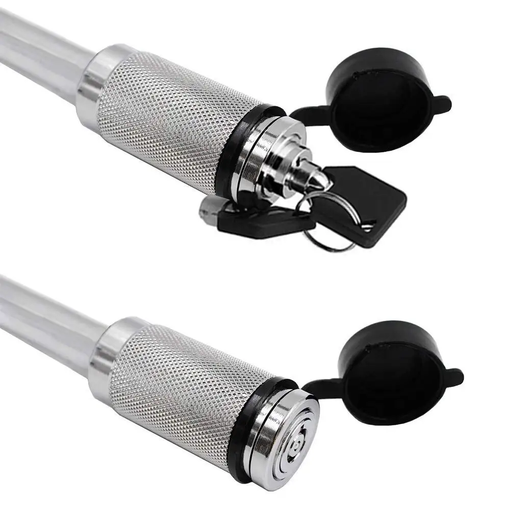 
Black Hitch receiver Lock Coupler Lock Trailer Hitch Lock with 1/2