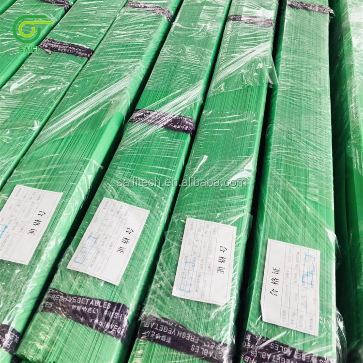 Plastic high strength green embossed polyester strapping belt band cotton baling pet strap