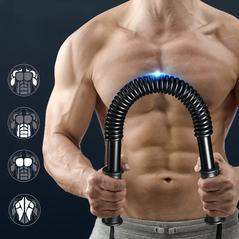 Home Gym Fitness Equipment Sports 50kg 60kg Power Twister Heavy Duty Spring Chest Expander