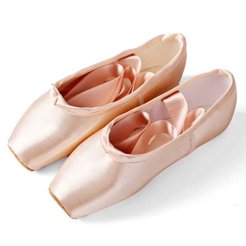 Factory Adult Kid satin ballet pointe shoes
