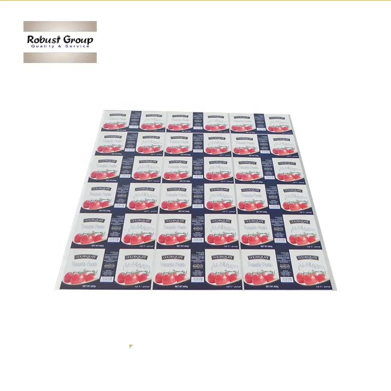 
China professional printed tinplate sheet for olive oil tin cans packaging material GR-102 