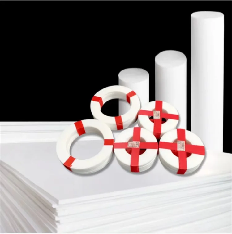100% Virgin Material Factory Supplier PTFE Sheet Plastic Sheets PTFE Rolls