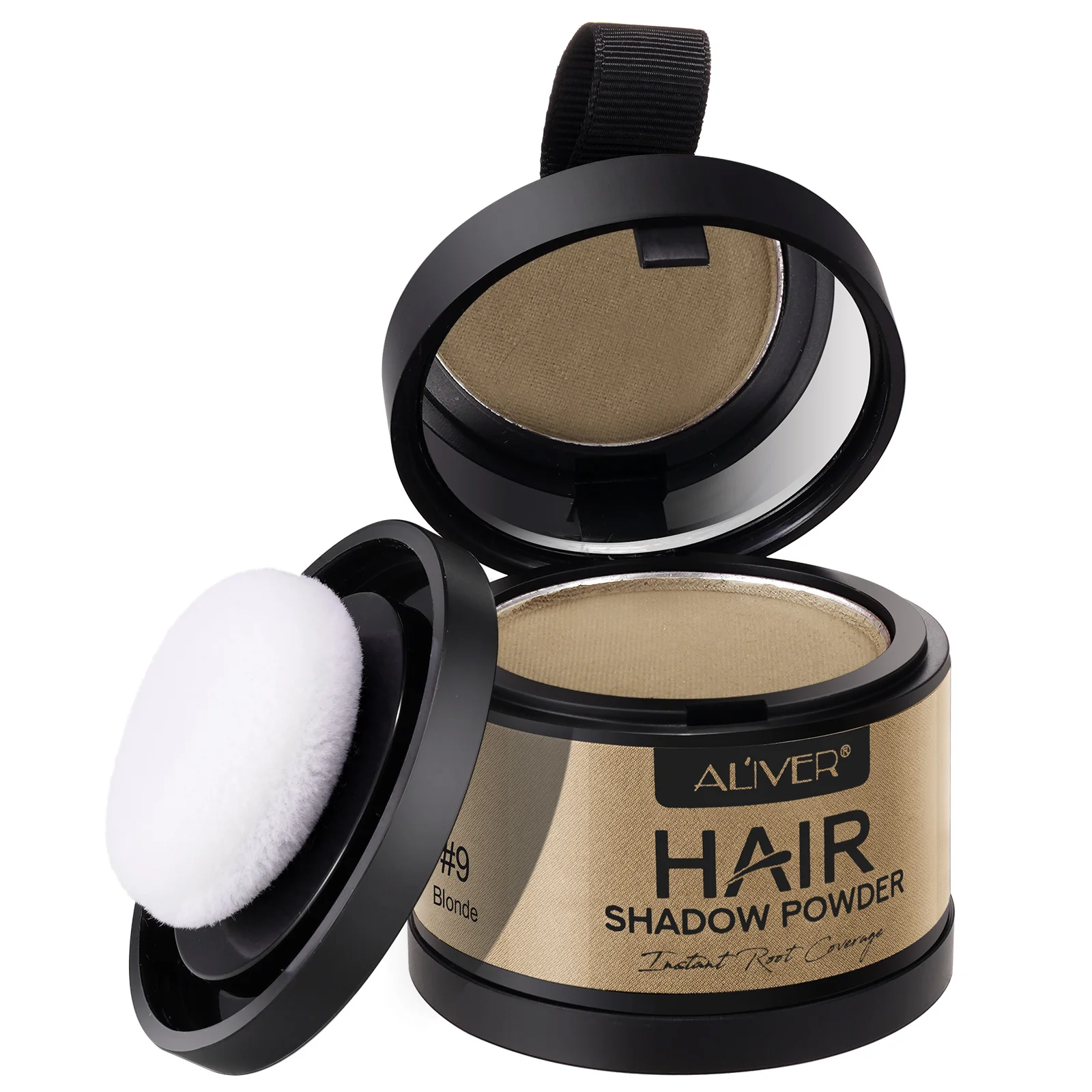 ALIVER water resistant custom logo instant hair loss concealer quick fix hair powder,volumizing powder wax fiber hair powder