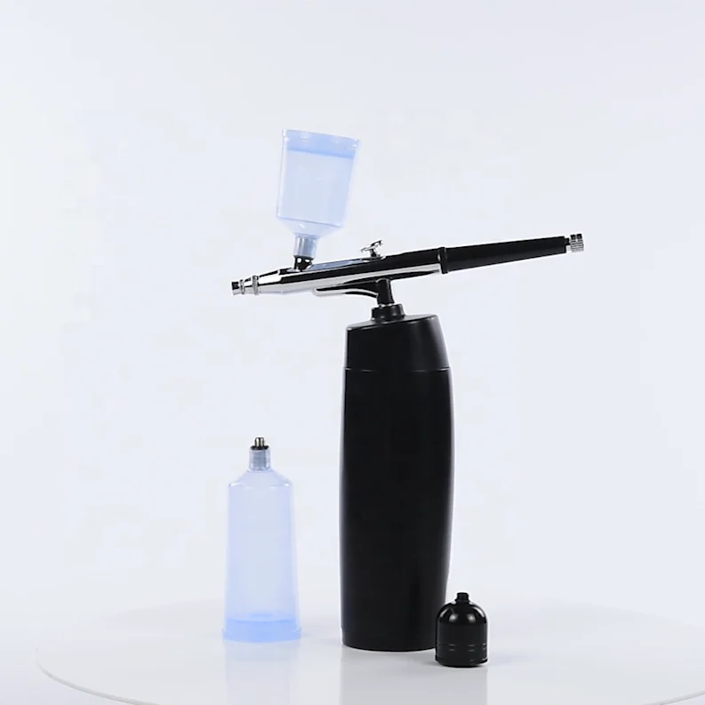 
Зарядка ручной дизайн ногтей тату живопись торт Парикмахерская Беспроводная воздушная щетка Набор Аэрограф 