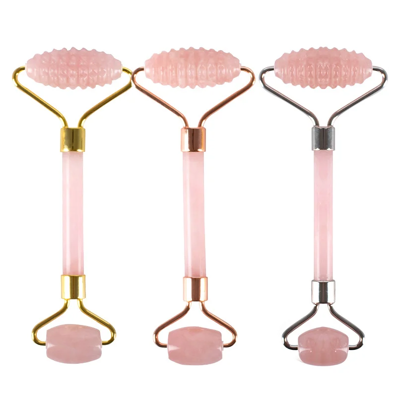 rose quartz jade roller