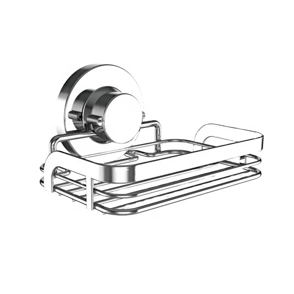 Wholesale New Chrome Finishing ECO Friendly Wall Hanger Single Soap Holder Soap Dishes for Bathroom