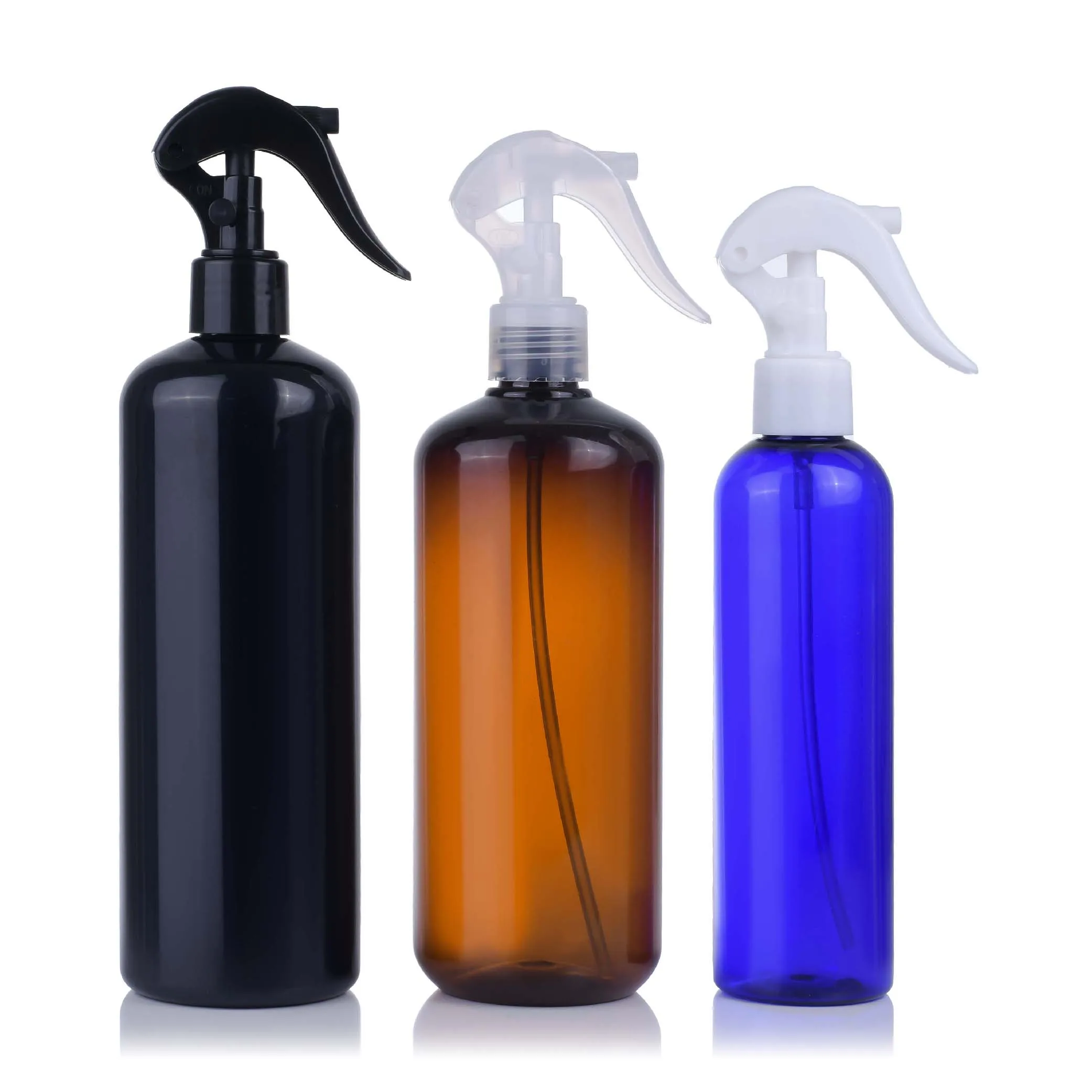 100ml 200ml 300ml 500ml Empty Refillablecosmetic Mist Spray Bottles PET Plastic Trigger Spray Bottle