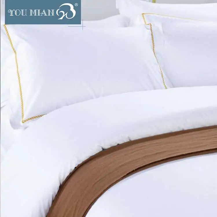 Home Textile 100% Cotton hotel linen Wholesale China Cheap Price Bedding Set Bed Linen High Quality