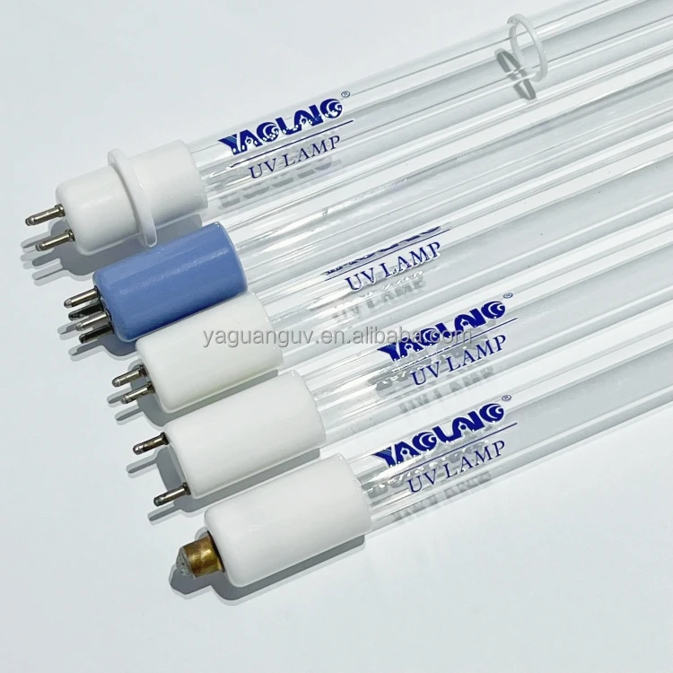 41w 2 pins on both end uv ultraviolet lamp 254nm uv disinfecting light quartz glass