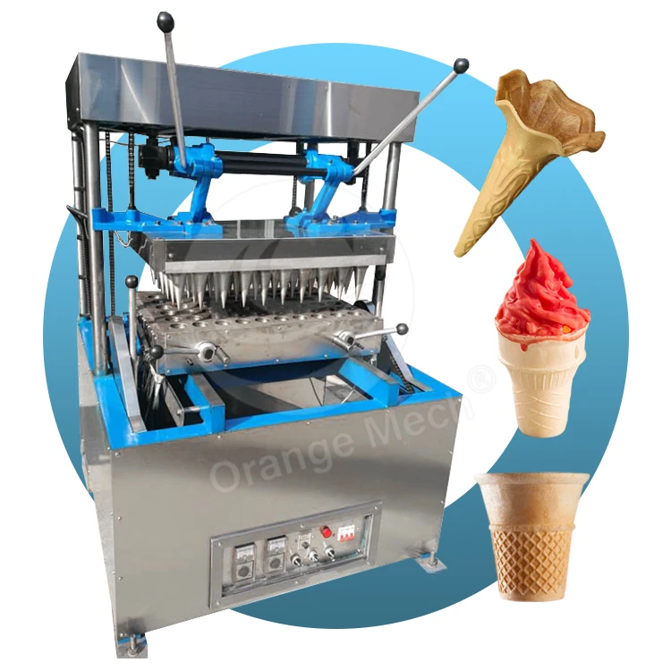 ORME Bread Pizza China Edible Coffee Cup Fully Automatic Mini Ice Cream Sugar Cone Make Machine Maker