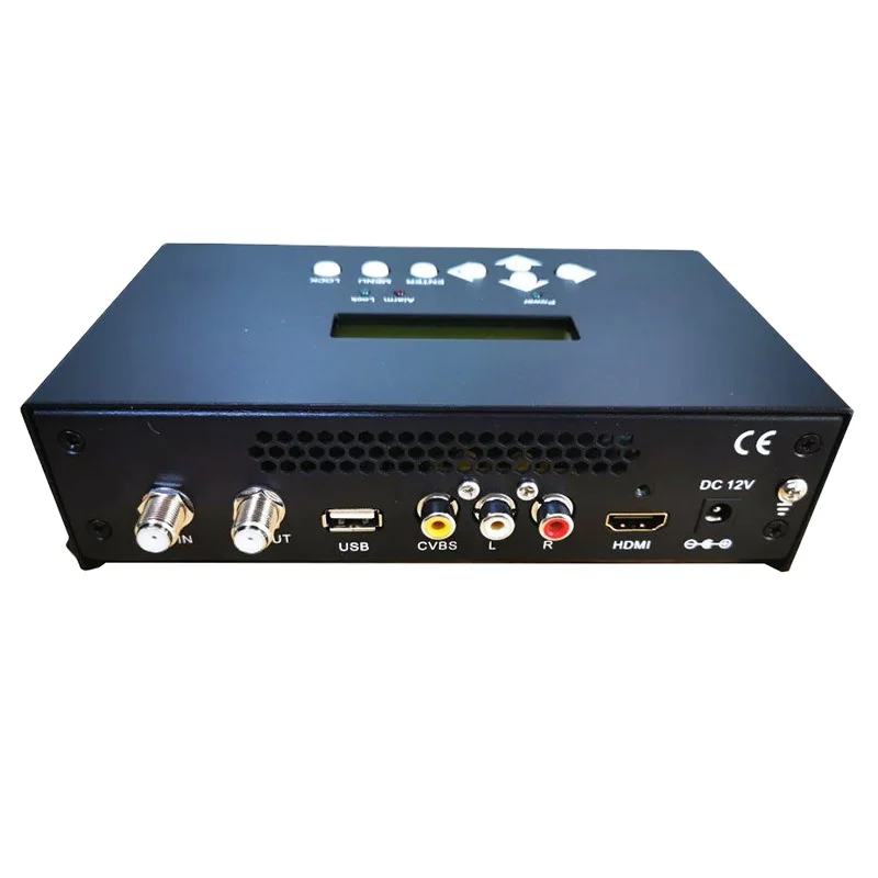 Isdb-t/dvb-c/atsc/dvb-t rf modulator ip to dvb-t converter